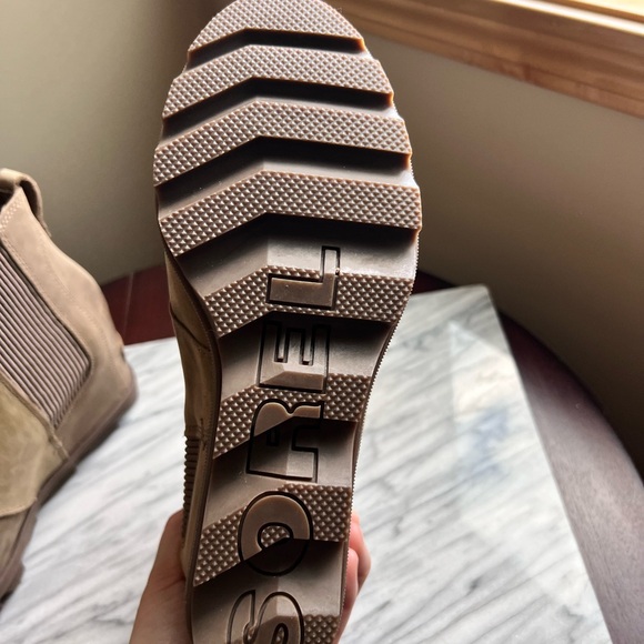 EUC Sorel Bootie Size 10 Women’s Joan of Arc Ash Brown - Picture 6 of 7